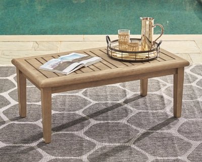Gerianne Coffee Table - Dark Brown Coffee Table modern furniture Contempo Furniture