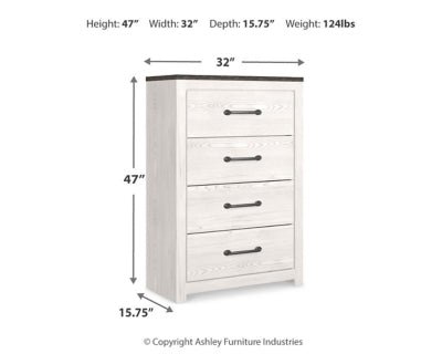 Gerridan Chest of Drawers - White Accent Chest modern furniture Contempo Furniture