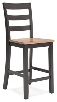 Gesthaven Counter Height Barstool - Dark Brown Stool Set modern furniture Contempo Furniture