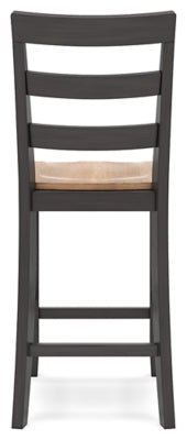 Gesthaven Counter Height Barstool - Dark Brown Stool Set modern furniture Contempo Furniture