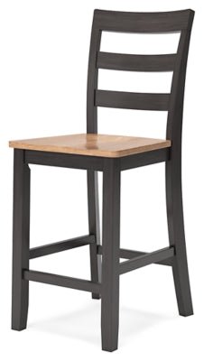 Gesthaven Counter Height Barstool - Dark Brown Stool Set modern furniture Contempo Furniture