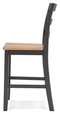 Gesthaven Counter Height Barstool - Dark Brown Stool Set modern furniture Contempo Furniture
