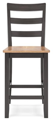 Gesthaven Counter Height Barstool - Dark Brown Stool Set modern furniture Contempo Furniture