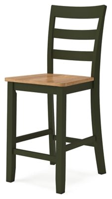 Gesthaven Counter Height Barstool - Green Stool Set modern furniture Contempo Furniture