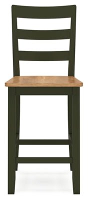Gesthaven Counter Height Barstool - Green Stool Set modern furniture Contempo Furniture