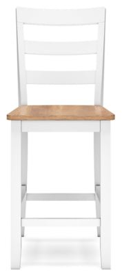 Gesthaven Counter Height Barstool - White Stool Set modern furniture Contempo Furniture