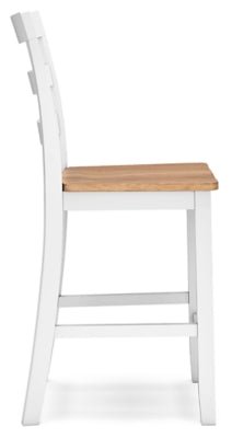 Gesthaven Counter Height Barstool - White Stool Set modern furniture Contempo Furniture