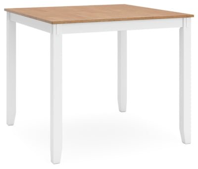 Gesthaven Counter Height Dining Table and 4 Barstools (Set of 5) - White 5 Piece Dining Room Set modern furniture Contempo Furniture
