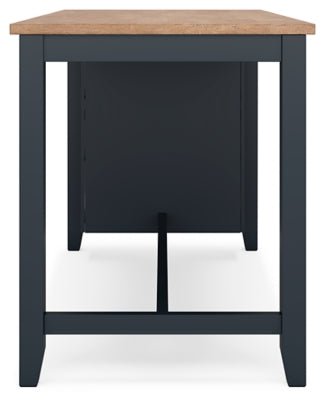 Gesthaven Counter Height Dining Table - Blue Counter Table modern furniture Contempo Furniture