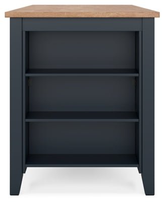 Gesthaven Counter Height Dining Table - Blue Counter Table modern furniture Contempo Furniture