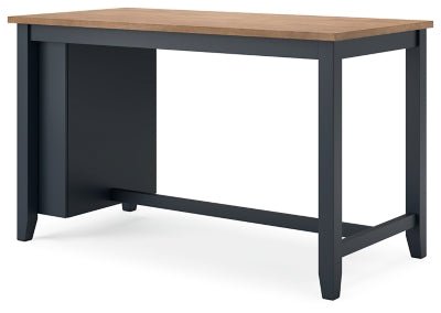 Gesthaven Counter Height Dining Table - Blue Counter Table modern furniture Contempo Furniture