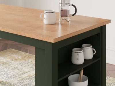 Gesthaven Counter Height Dining Table - Green Counter Table modern furniture Contempo Furniture