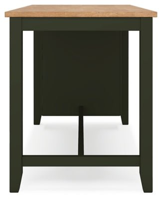 Gesthaven Counter Height Dining Table - Green Counter Table modern furniture Contempo Furniture