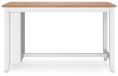 Gesthaven Counter Height Dining Table - White Counter Table modern furniture Contempo Furniture