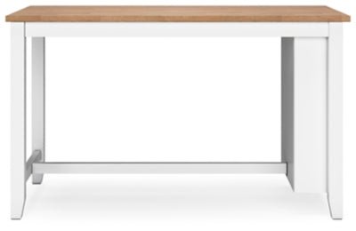 Gesthaven Counter Height Dining Table - White Counter Table modern furniture Contempo Furniture
