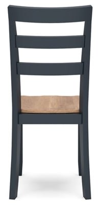 Gesthaven Dining Chair - Blue Chair Set modern furniture Contempo Furniture