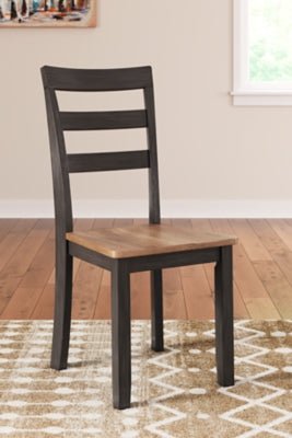 Gesthaven Dining Chair - Dark Brown Chair Set modern furniture Contempo Furniture