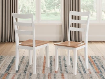 Gesthaven Dining Chair - White Chair Set modern furniture Contempo Furniture