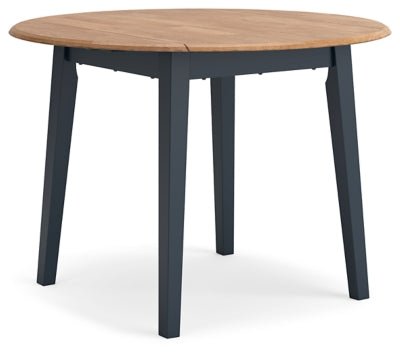 Gesthaven Dining Drop Leaf Table - Blue | Ashley Furniture