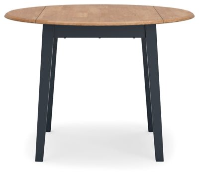 Gesthaven Dining Drop Leaf Table - Blue Dining Table modern furniture Contempo Furniture