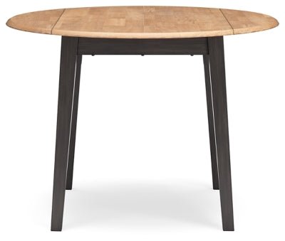 Gesthaven Dining Drop Leaf Table - Dark Brown Dining Table modern furniture Contempo Furniture