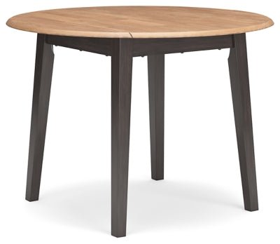 Gesthaven Dining Drop Leaf Table - Dark Brown Dining Table modern furniture Contempo Furniture