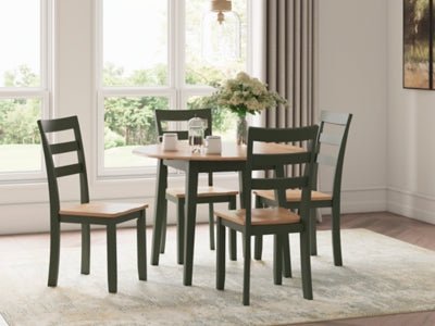 Gesthaven Dining Drop Leaf Table - Green Dining Table modern furniture Contempo Furniture