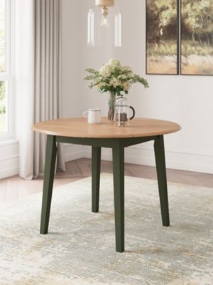 Gesthaven Dining Drop Leaf Table - Green Dining Table modern furniture Contempo Furniture