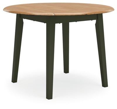 Gesthaven Dining Drop Leaf Table - Green | Ashley Furniture