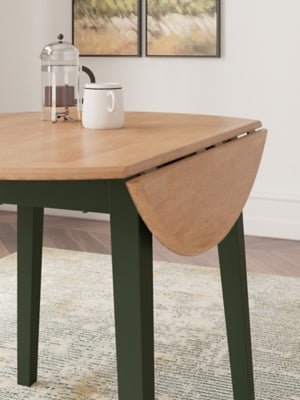 Gesthaven Dining Drop Leaf Table - Green Dining Table modern furniture Contempo Furniture