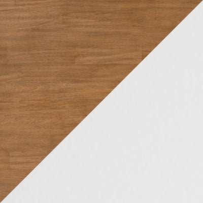 Gesthaven Dining Table with 4 Chairs and Bench (Set of 6) - White 6 Piece Dining Room Set modern furniture Contempo Furniture