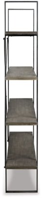 Gilesgrove Bookcase - Dark Gray Etageres modern furniture Contempo Furniture