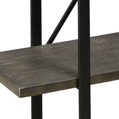 Gilesgrove Bookcase - Dark Gray Etageres modern furniture Contempo Furniture