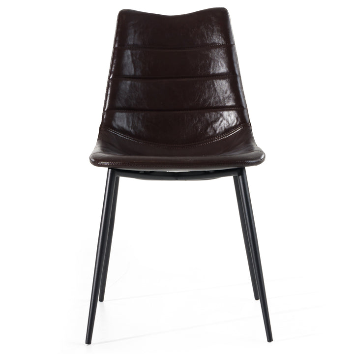 Gilliam  Modern Brown Dining Chair (Set of 2)