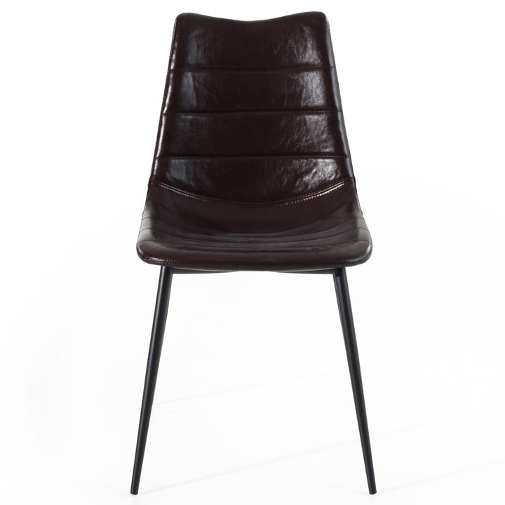 Gilliam  Modern Brown Dining Chair (Set of 2)