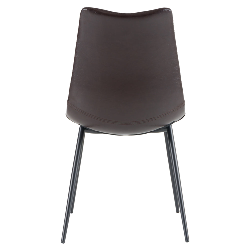Gilliam - Modern Brown Dining Chair (Set of 2) - View 5