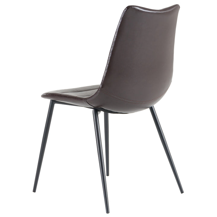 Gilliam  Modern Brown Dining Chair (Set of 2)
