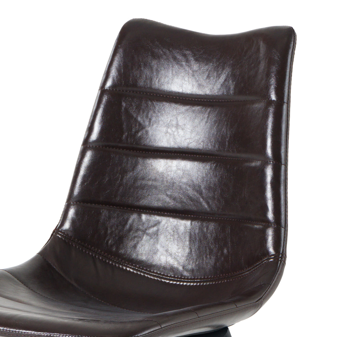 Gilliam  Modern Brown Dining Chair (Set of 2)