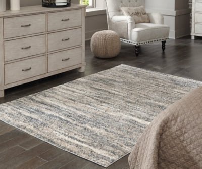Gizela 5'3" x 7'3" Rug - Beige Accent Rug modern furniture Contempo Furniture