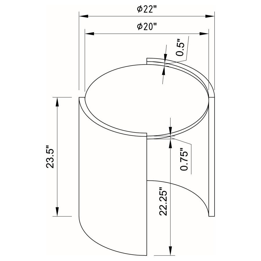 Gladstone - 2 Piece Coffee And End Table Set - Distressed Gray Table Set modern furniture Contempo Furniture