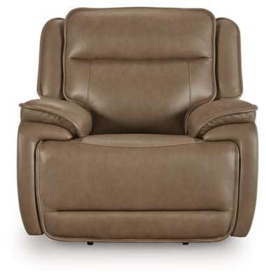 Glencroft Power Recliner - Light Brown | Ashley Furniture