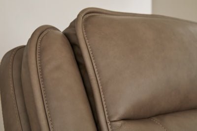 Glencroft Power Recliner - Light Brown Reclining Chair modern furniture Contempo Furniture