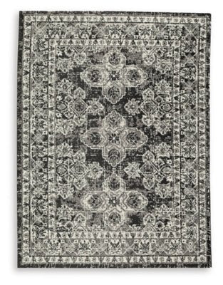 Glennisman Large Rug - Black | Ashley Furniture