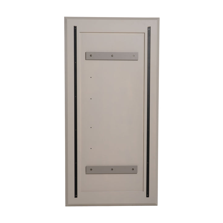 Glinda - Modern Beige Floor Mirror
