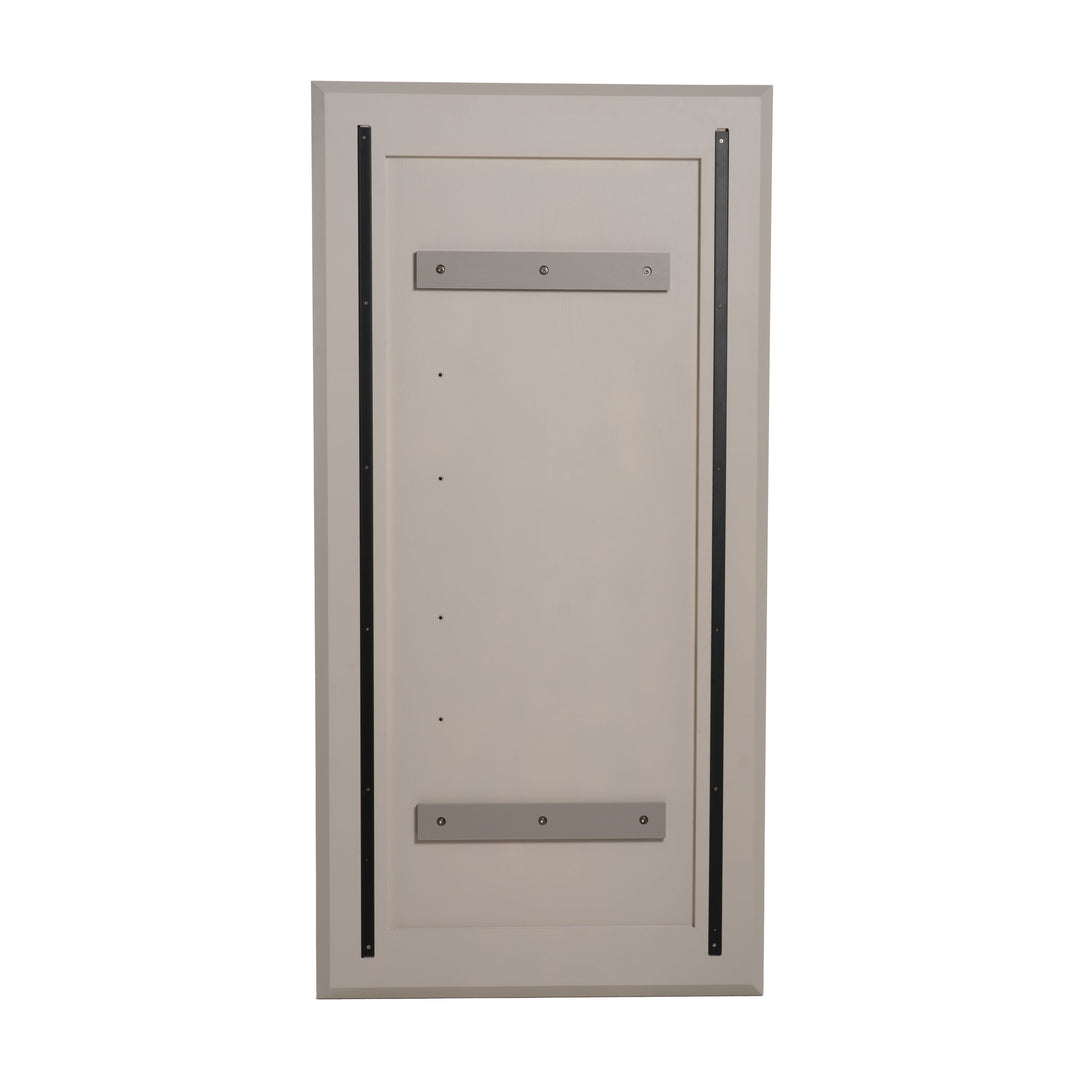 Glinda - Modern Beige Floor Mirror