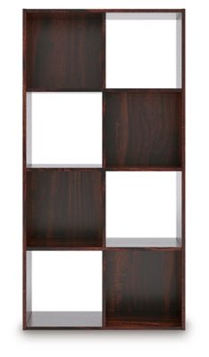 Glosmount Eight Cube Organizer - Dark Brown Cube Organizers modern furniture Contempo Furniture
