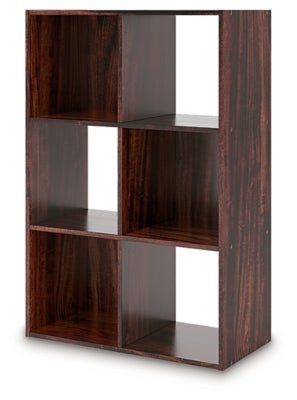 Glosmount Six Cube Organizer - Dark Brown Cube Organizers modern furniture Contempo Furniture