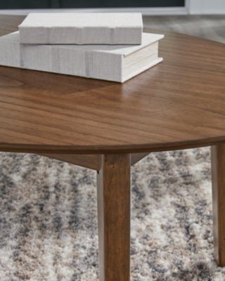 Gordonay Table (Set of 3) - Dark Brown Table Set modern furniture Contempo Furniture