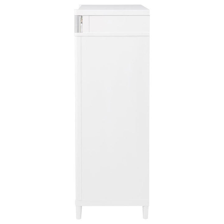 Gracemont - 5 - Drawer Bedroom Chest Of Drawers - White Accent Chest modern furniture Contempo Furniture