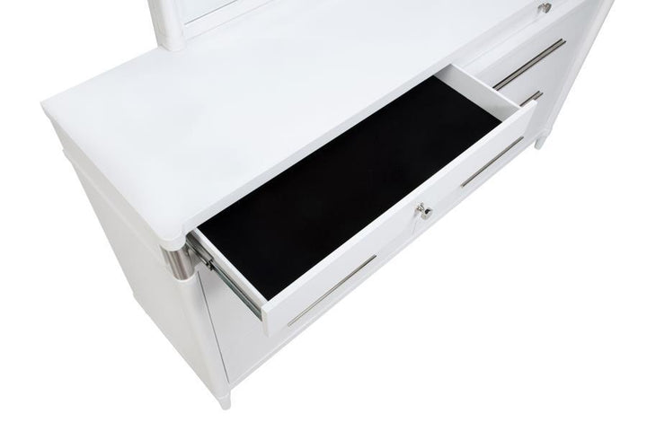 Gracemont - 8 - Drawer Bedroom Dresser Cabinet - White Dressers modern furniture Contempo Furniture